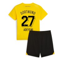 Dječji Nogometni Dres Borussia Dortmund Karim Adeyemi #27 Domaci 2023-24 Kratak Rukav (+ Kratke hlače)